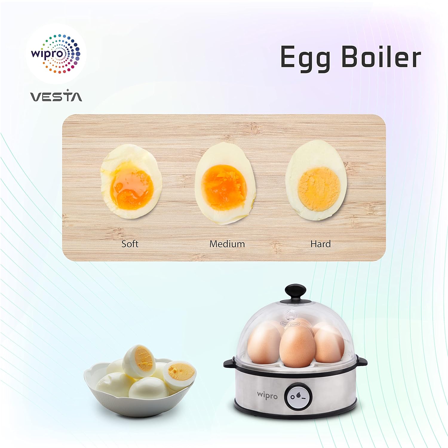 Wipro Vesta Electric Egg Boiler-Stumbit Kitchen